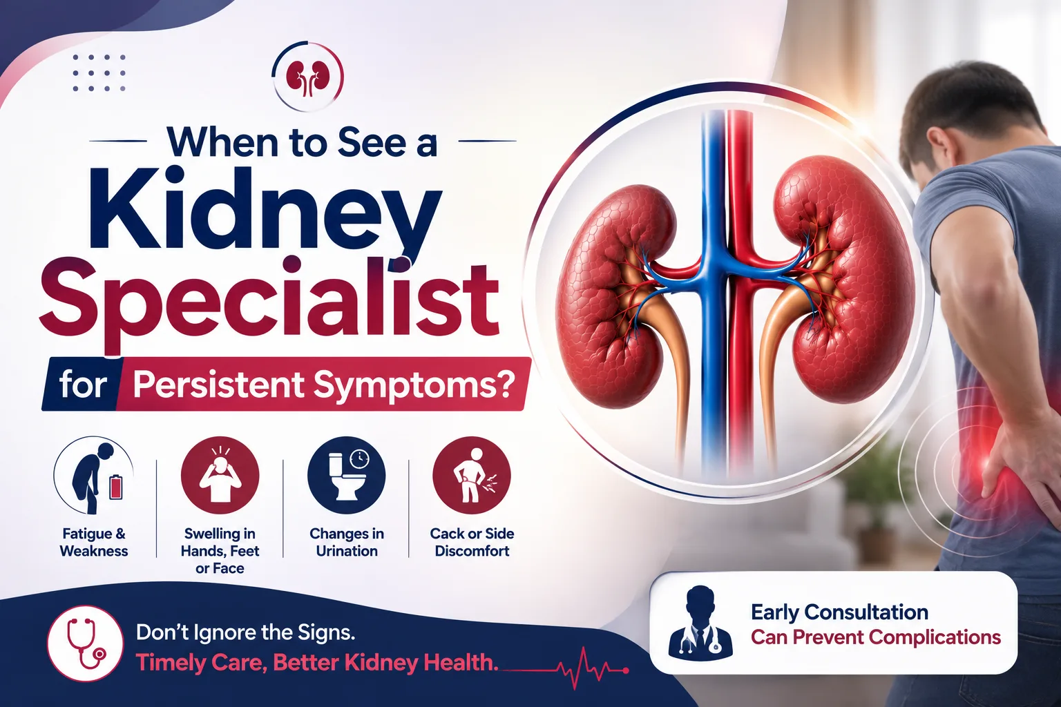 When to See a Kidney Specialist for Persistent Symptoms?